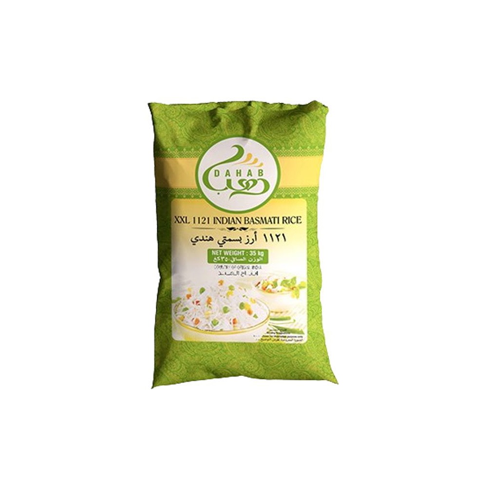 Dahab 1121 Basmati Rice 35kg – Premium Bulk Sack