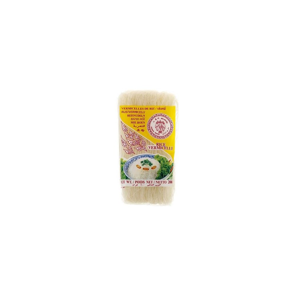 Eravan Rice Vermicelli 200g Premium Thin Rice Noodles for Asian Cooking, Soups, Stir-Fry & Catering Use