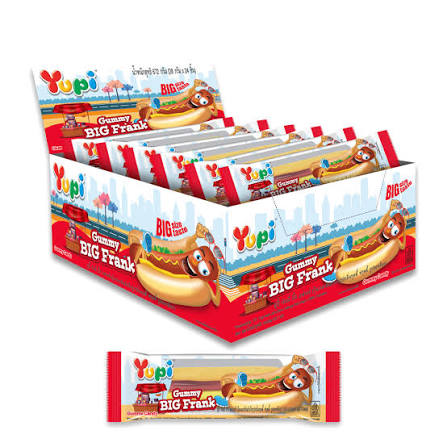 Big Frank Gummy Candy 28g Outer