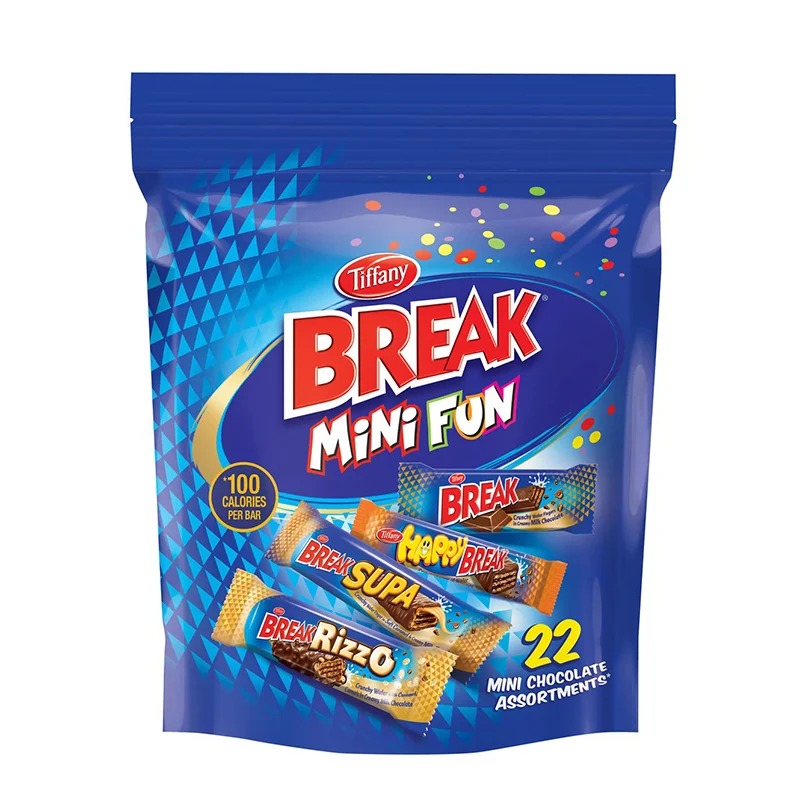 Tiffany Break Mini Fun Candy Bars 316g Pack of 2