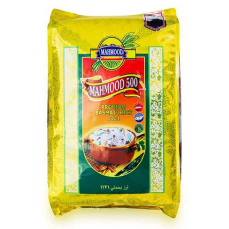 Mahmood 500 Premium 1121 Basmati Rice 20kg – Family & Bulk Pack