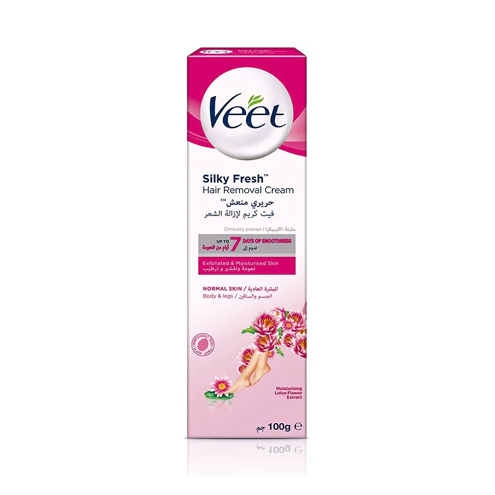 Veet Hair Remover Cream Normal Skin 100ML Pack of 4