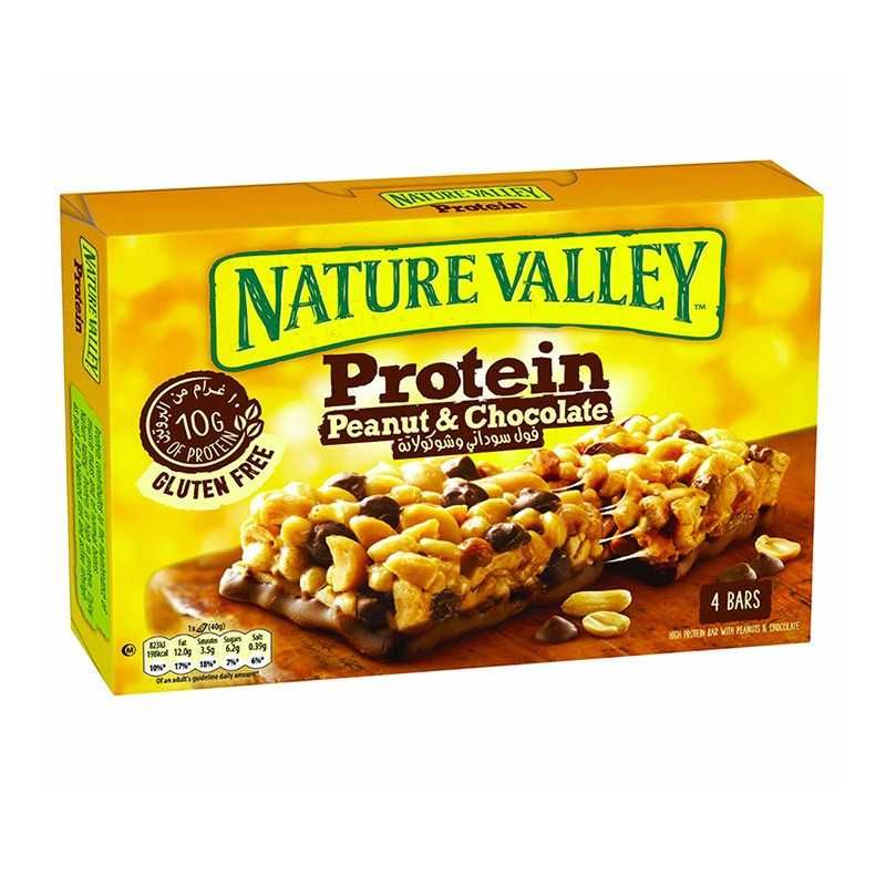 Nature Valley Protein Bars Peanut & Chocolate 4 x 40g