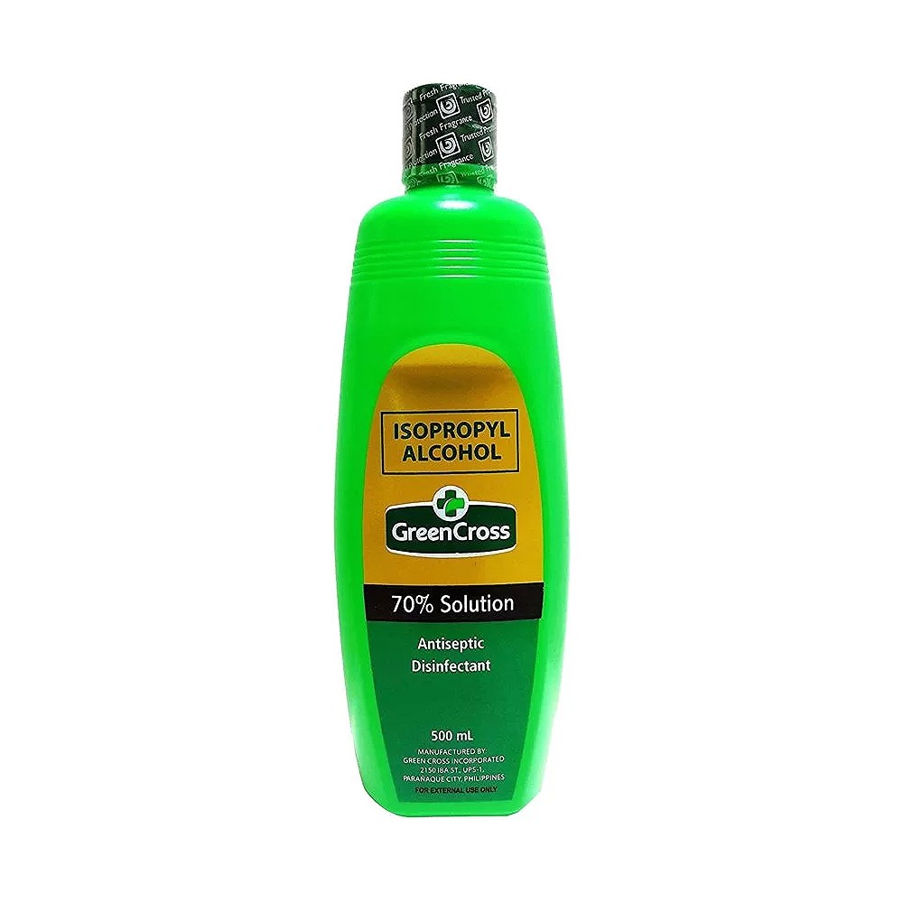 GREEN CROSS Alcohol 70% 500ML Carton Pack of 36