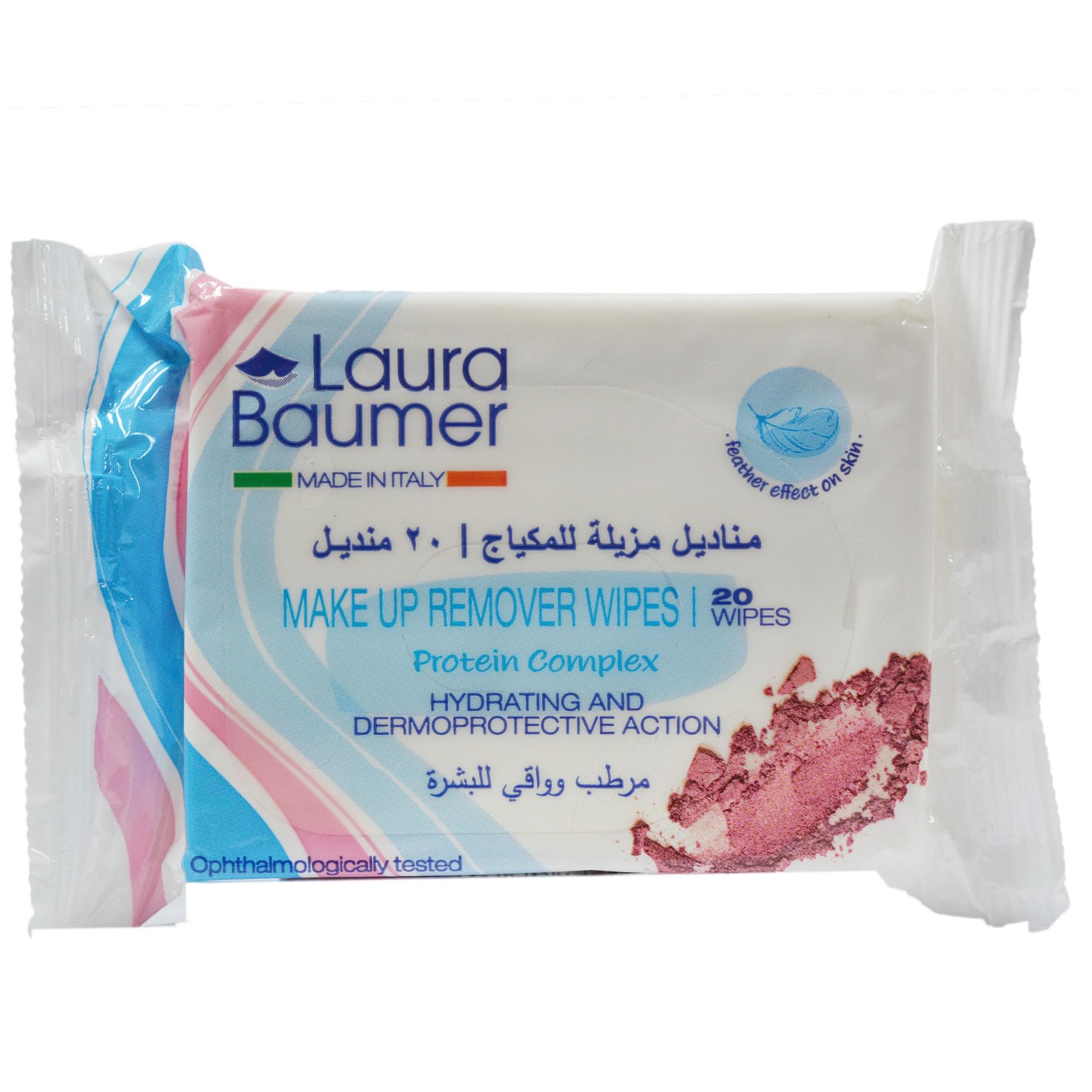 LAURA BAUMER Make Up Remover Wipes 20 Pieces