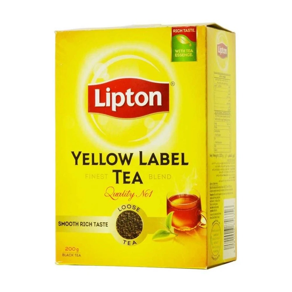 Lipton Black Tea Powder 200 GR Pack of 2