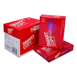 SMART COPY A4 Photocopy Paper 5x500 Sheets Premium Quality 80 GSM Office Printing Paper Bulk Pack for High-Volume Business Use