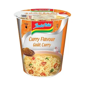 Indomie Cup Noodles Curry Flavor Instant Noodles Ready-to-Eat 60g