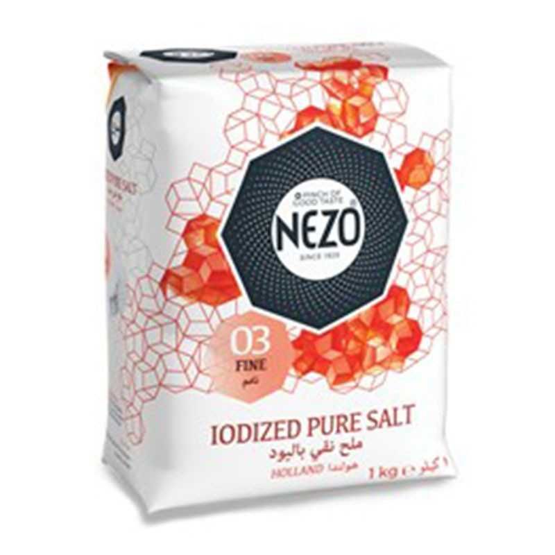Nezo Fine Table Salt 1kg – Daily Cooking Salt