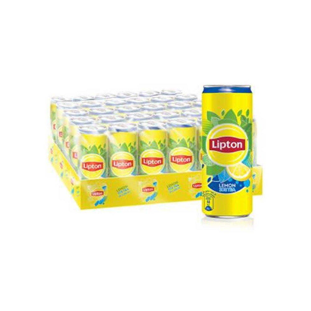 Lipton Lemon Flavour Ice Tea 315ml Pack of 24 | Bold & Refreshing Beverage