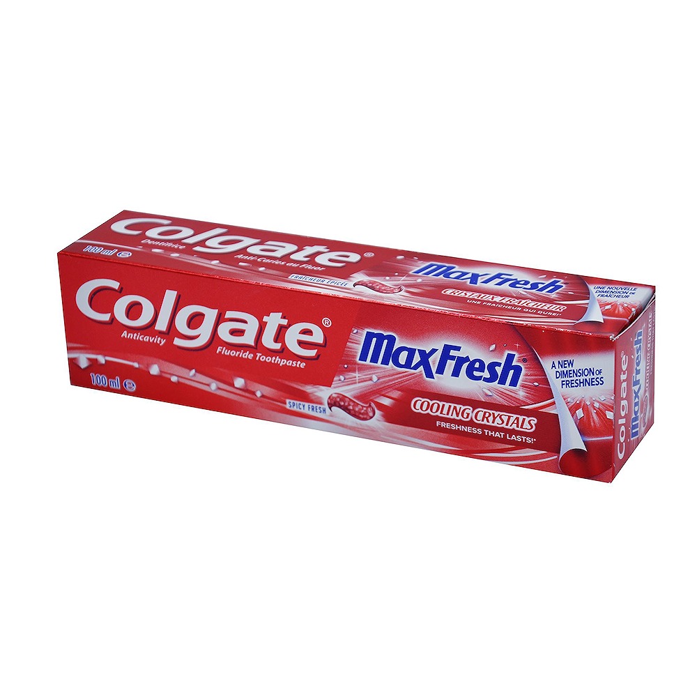 Colgate Max Fresh Red Spicy Fresh Toothpaste 100ML Pack of 4