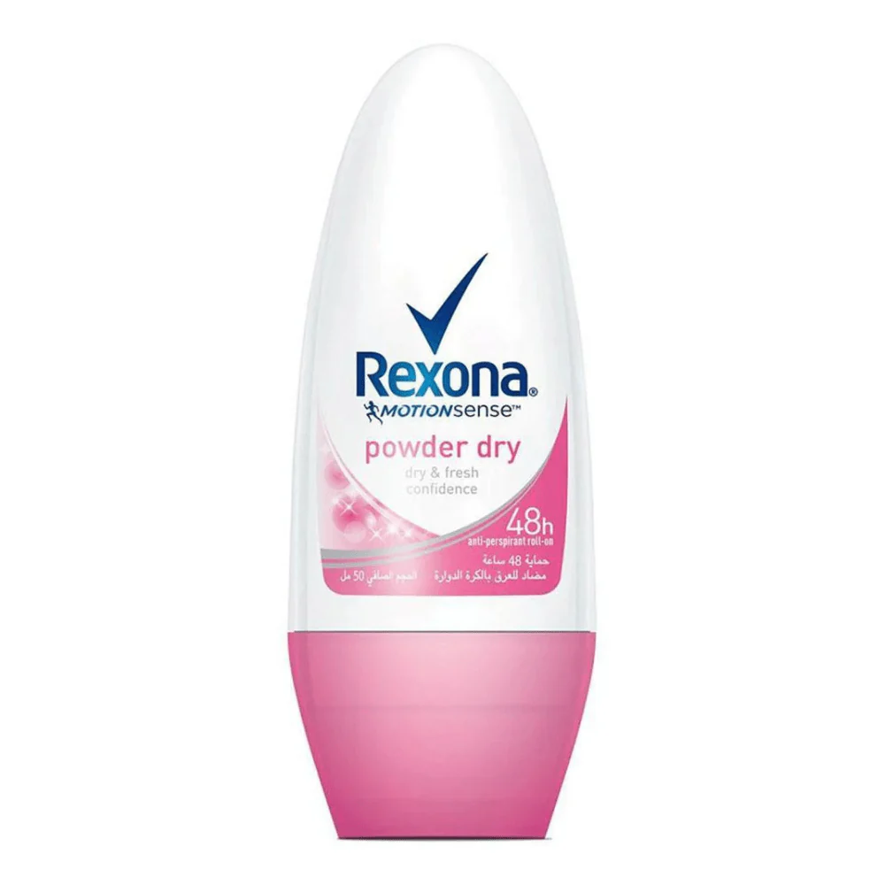 Rexona Roll-on Deodorant Women Powder Dry 50ML Carton Pack of 24