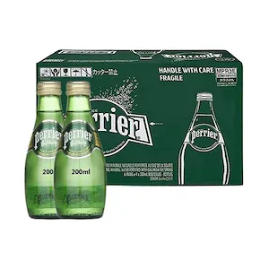 Perrier Carbonated Mineral Water 200ml – Pack of 24