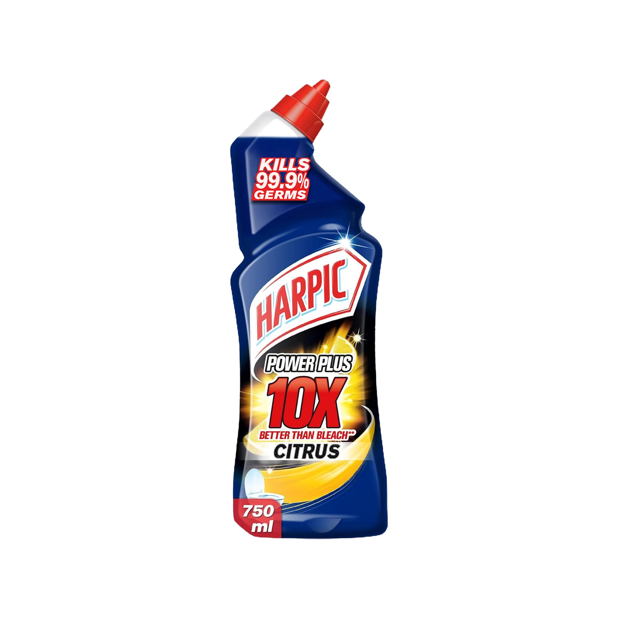 Harpic Liquid Power + Citrus Toilet Cleaner 750ml Carton