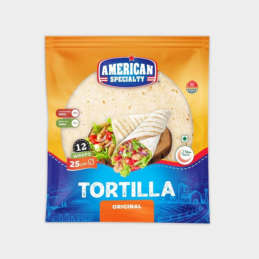 Specialty Tortilla Bread 10 Inch 10 Pack Carton of 12