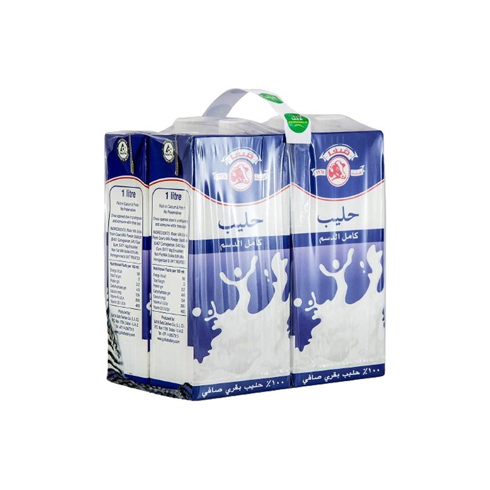 Safa Milk Full Cream Milk 12 X 1 Litre