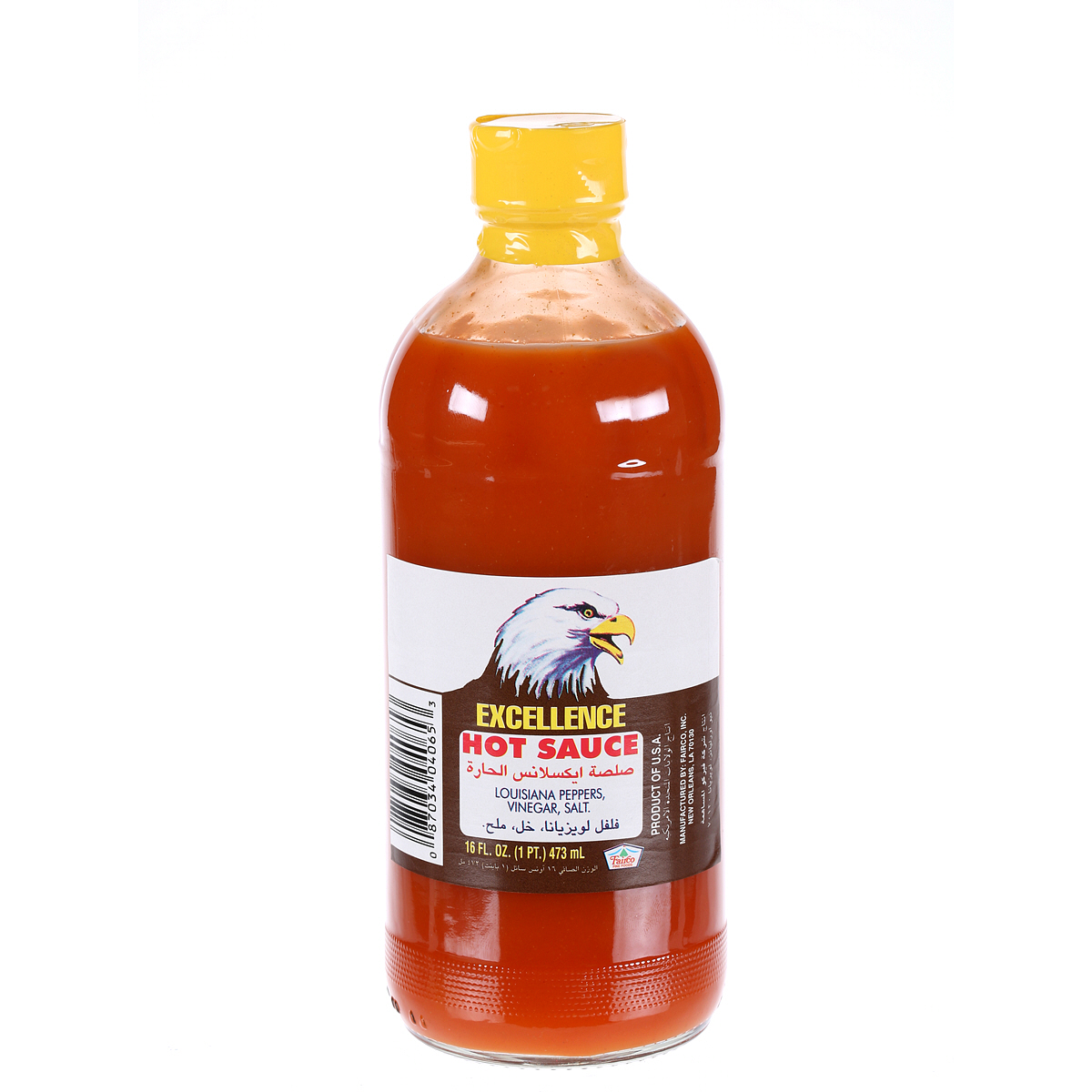 Excellence Hot Sauce 16FL OZ Carton Pack of 12