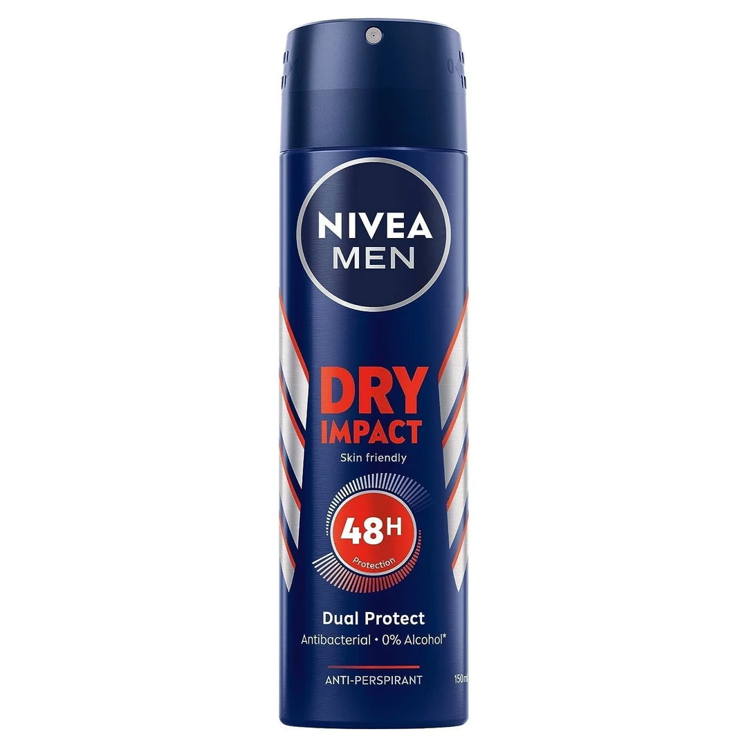 NIVEA MEN Deodorant Spray Dry Impact 150ml 1x30 Carton