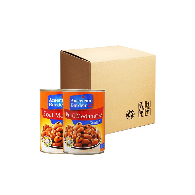 American Garden Foul Medammes 450g, Box of 24