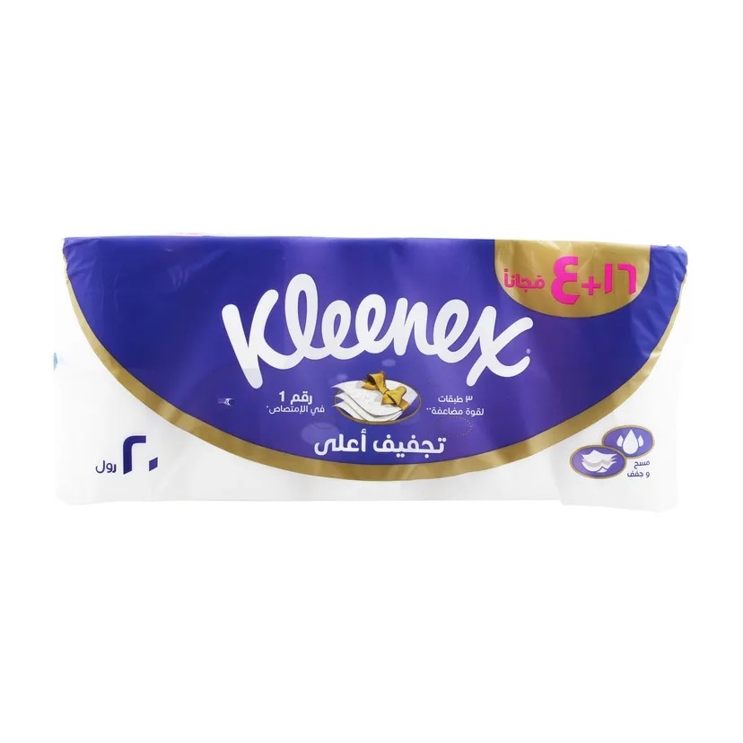 Kleenex Extra Dry Toilet Roll 140g Outer