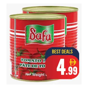 Safa Tomato Paste 800g | Rich Tomato Base for Curries & Pasta | Best Price Dubai UAE