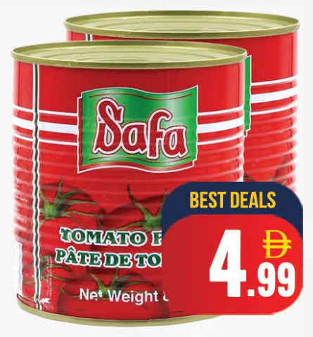 Safa Tomato Paste 800g | Rich Tomato Base for Curries & Pasta | Best Price Dubai UAE