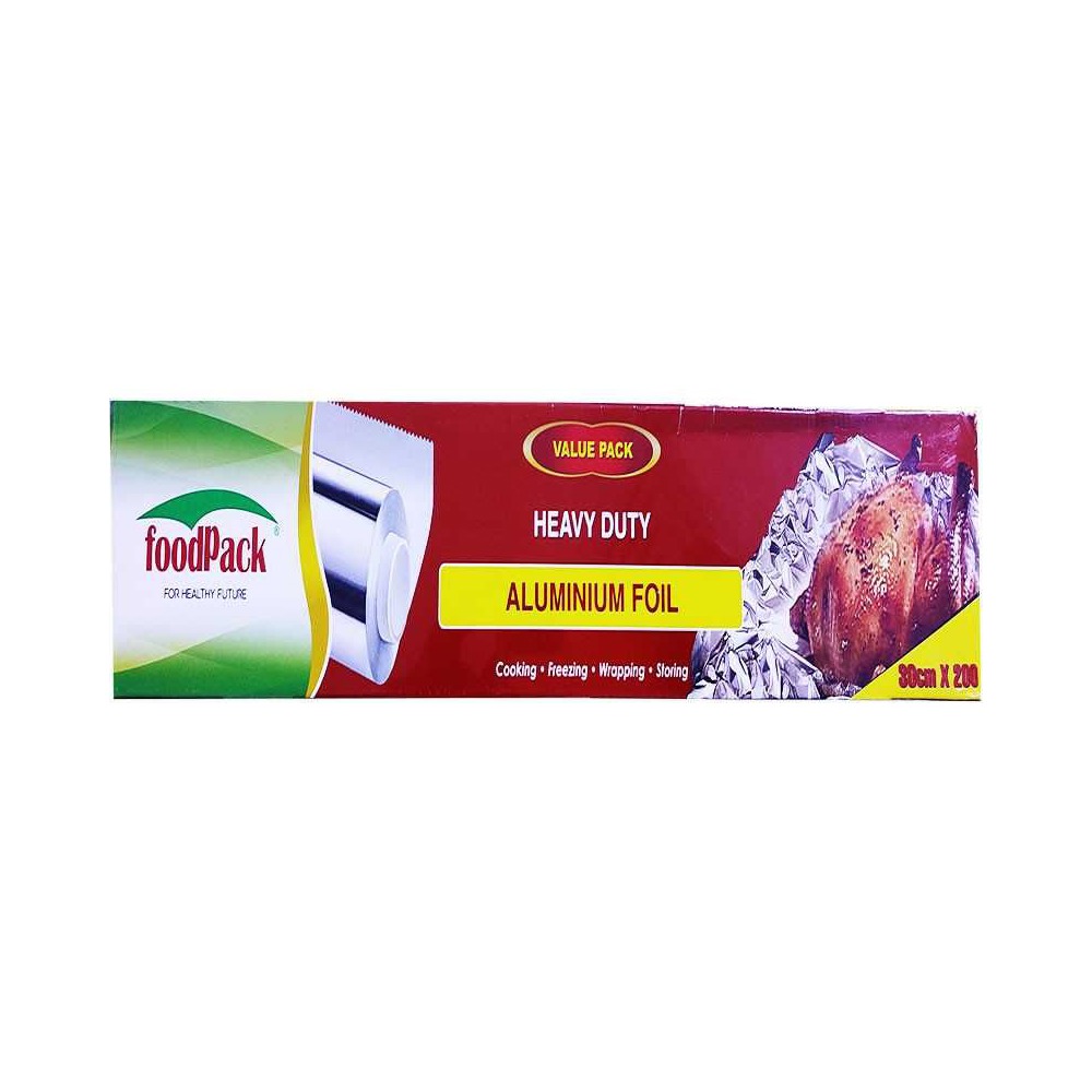 Foodpack Aluminium Foil 200GR Pack of 4