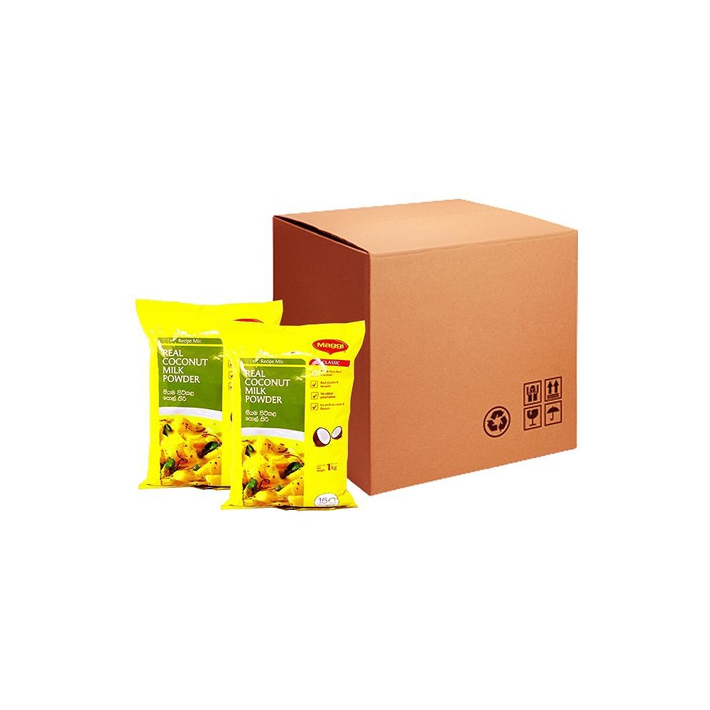 Maggi Coconut Milk Powder 1kg Premium Instant Coconut Milk Powder for Cooking, Baking & Beverages Bulk Carton 12 Units