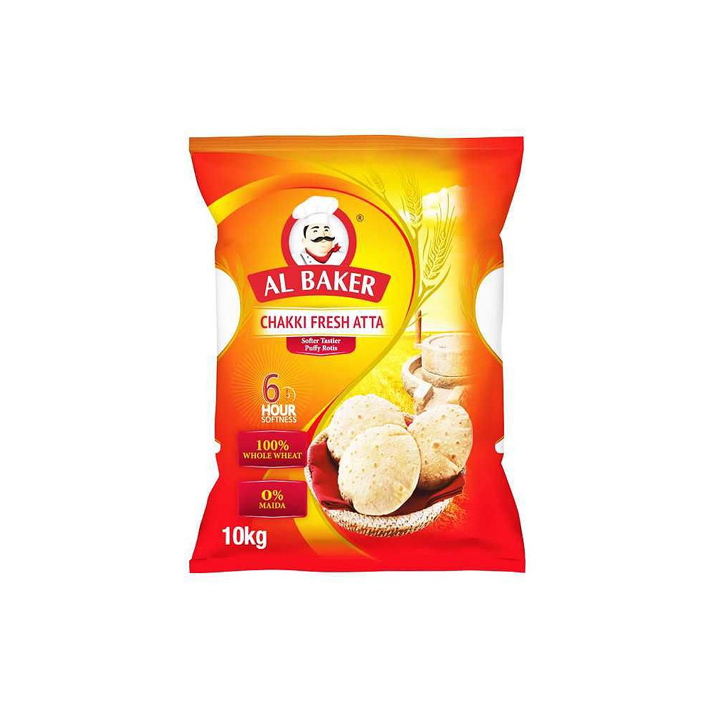 Al Baker Chakki Fresh Atta 10kg