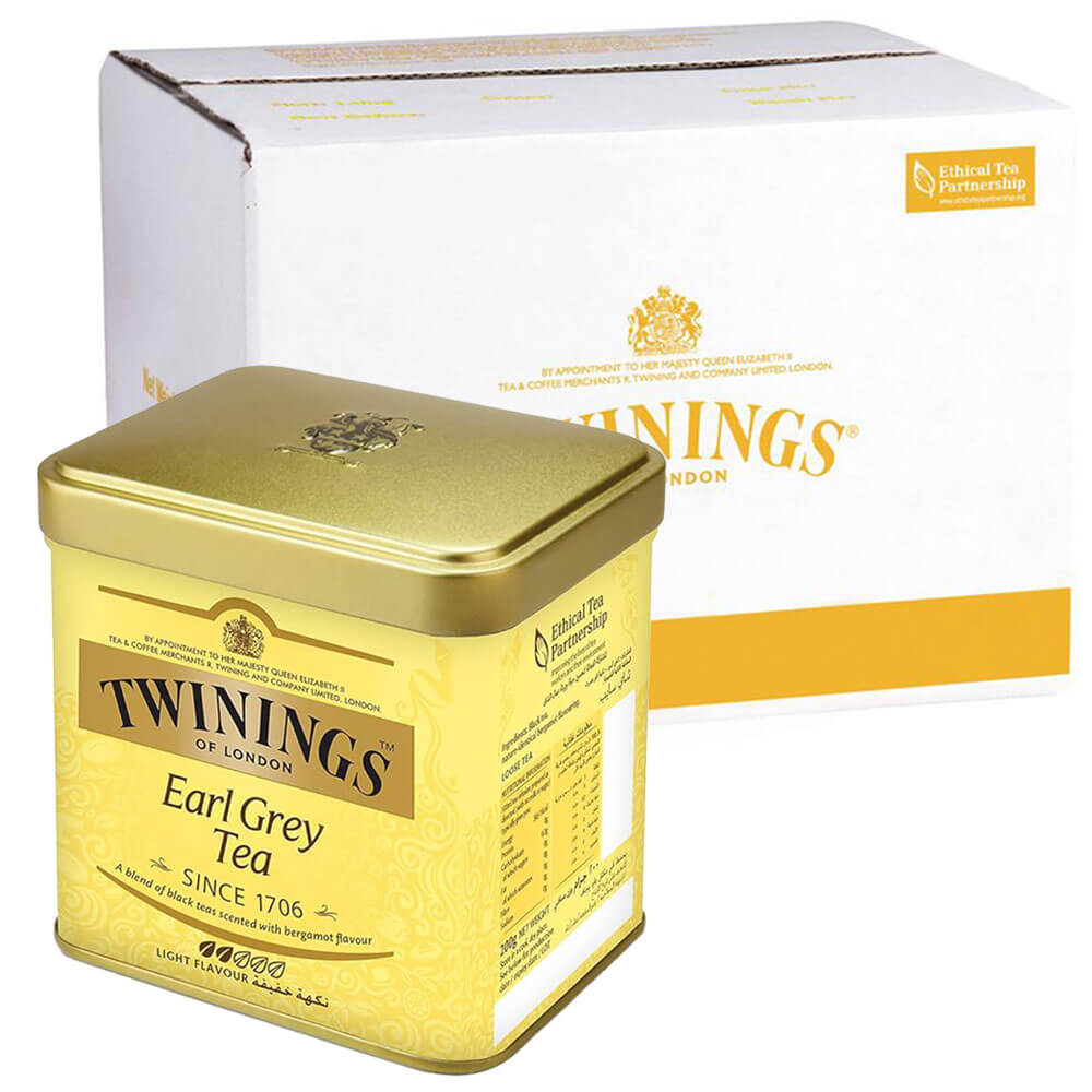 Twinings Earl Grey Tea Powder 200GM Pack of 3