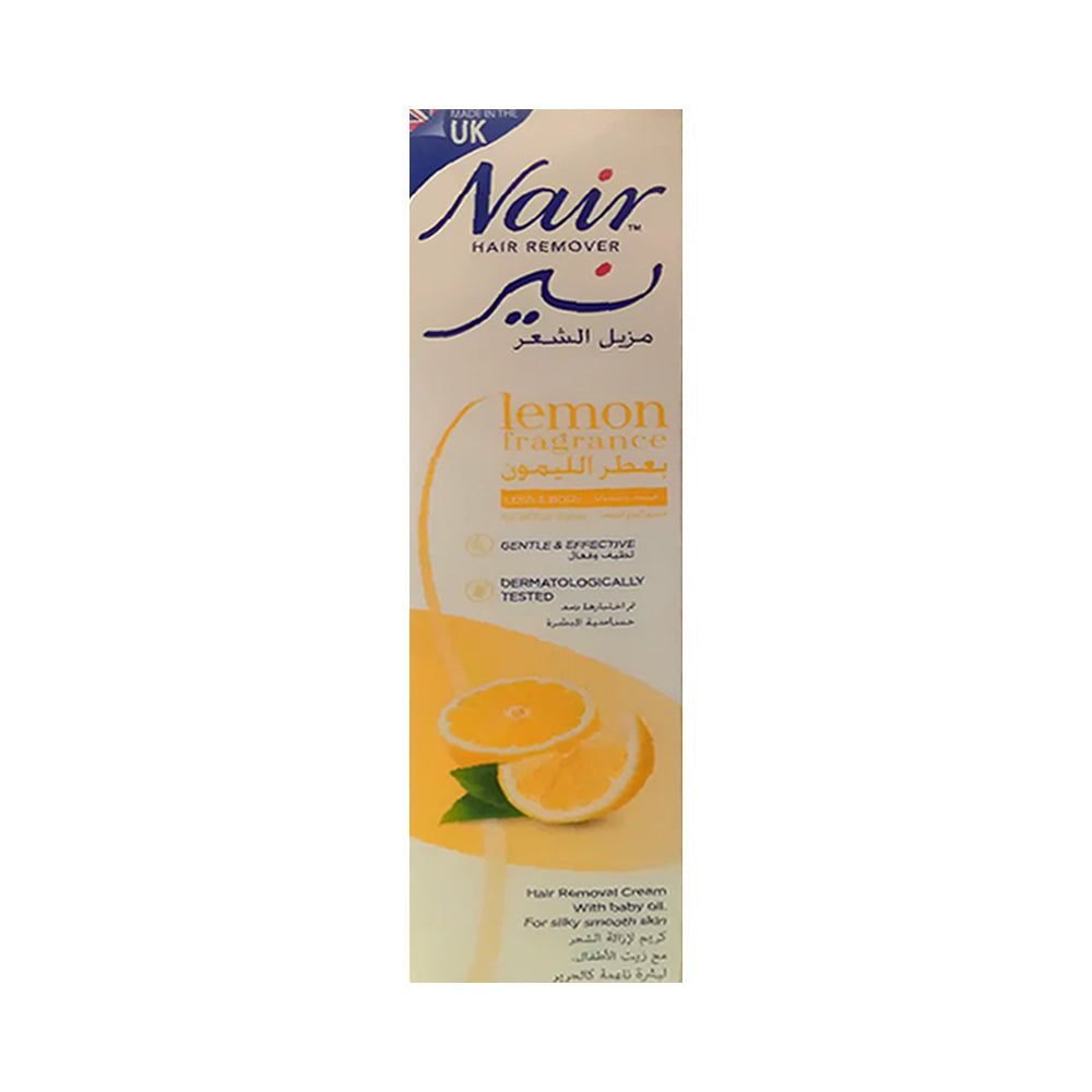 NAIR Hair Remover Cream Lemon 110GR Carton Pack of 48