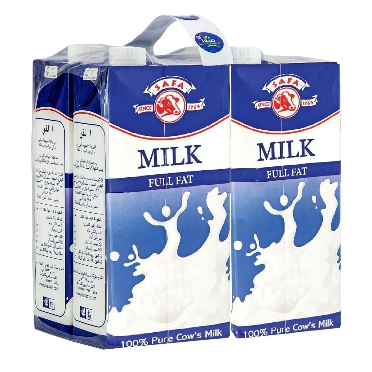 Unikai Full Cream Milk 4 x 1L