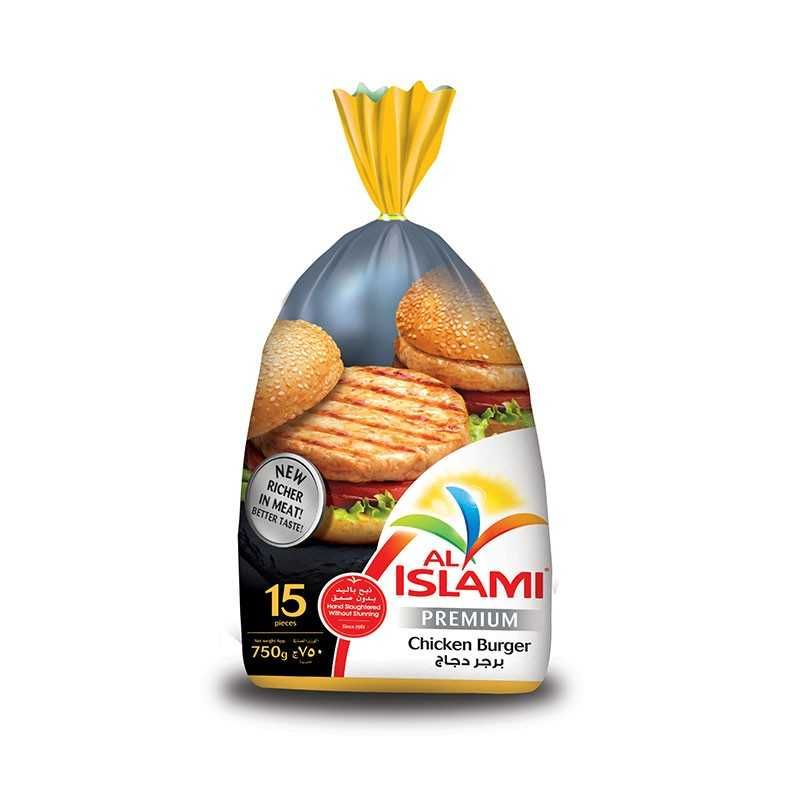 Al Islami Premium Chicken Burger 750g - Premium Quality & Great Value