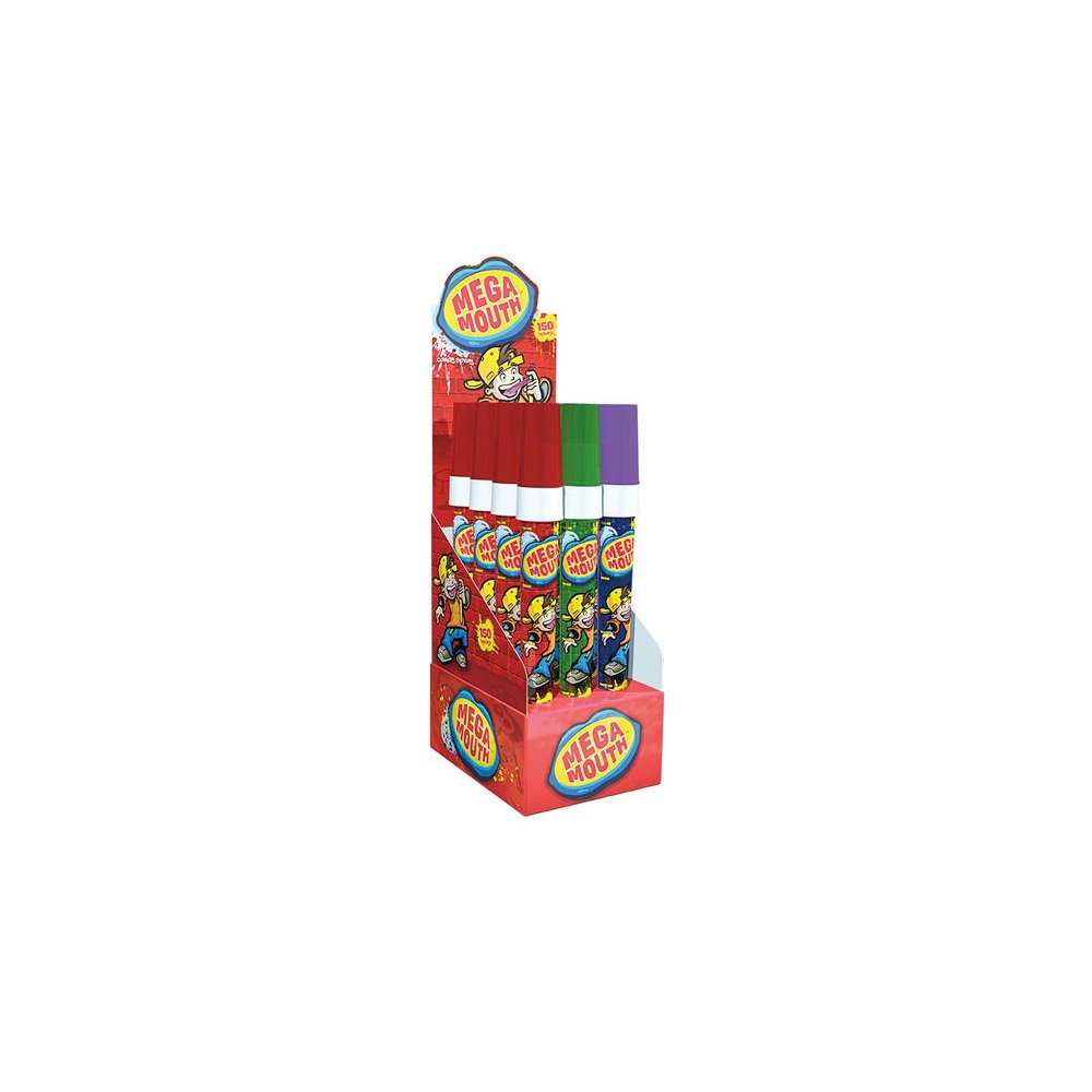 BAZOOKA Mega Mouth Chewing Gum 24G Pack of 2
