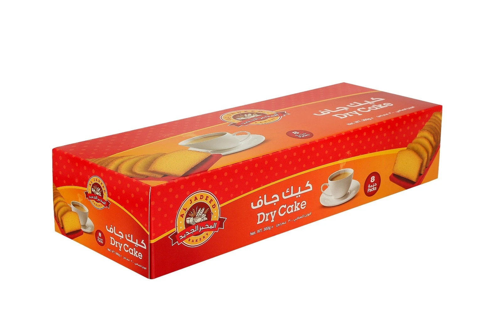 Jadeed Bakery Dry Cake 2x300g Outer