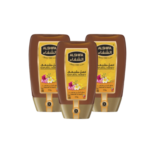 Al Shifa Honey Squeeze 250ML Pack of 3