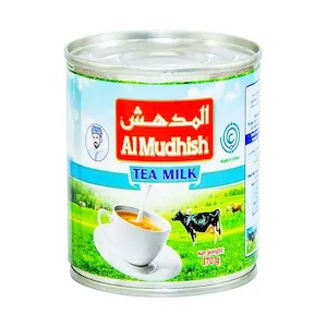 AL MUDHISH Evaporated Milk Liquid 170g - Creamy Full-Fat Dairy Milk for Cooking, Baking & Beverages