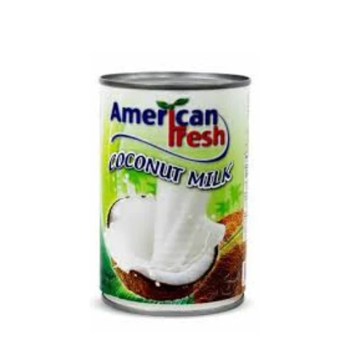 American Fresh Coconut Milk Liquid Tin 400ML Carton Pack of 24