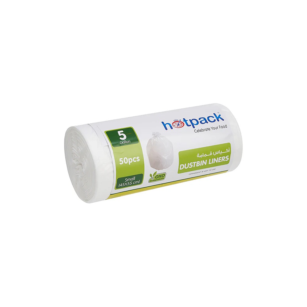 Hotpack Dust Bin Bag Roll 45x55 CM Pack of 2