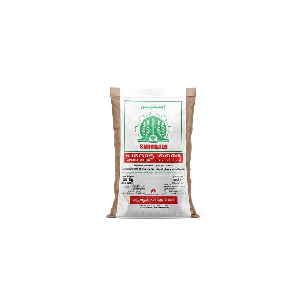 Emigrain Paratha Maida Flour Bag 50kg