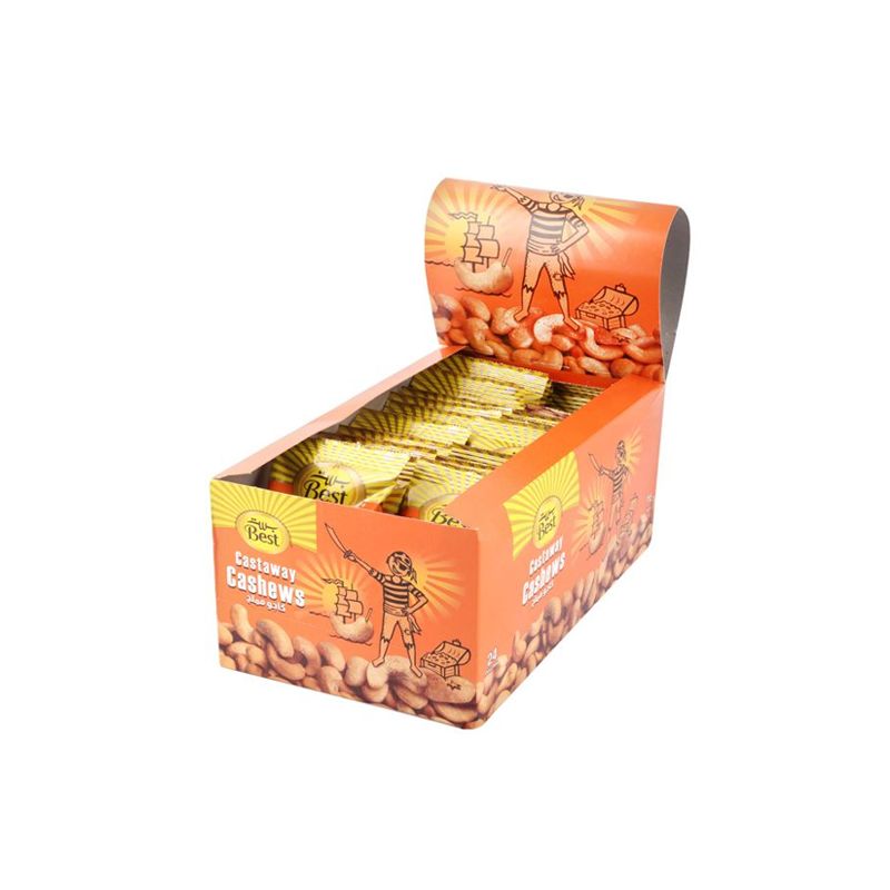 Best Cashews Salted 13g Pack of 24