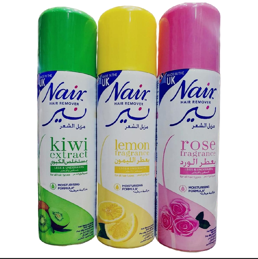 NAIR Hair Remover Spray Assorted 200ML Carton Pack of 24