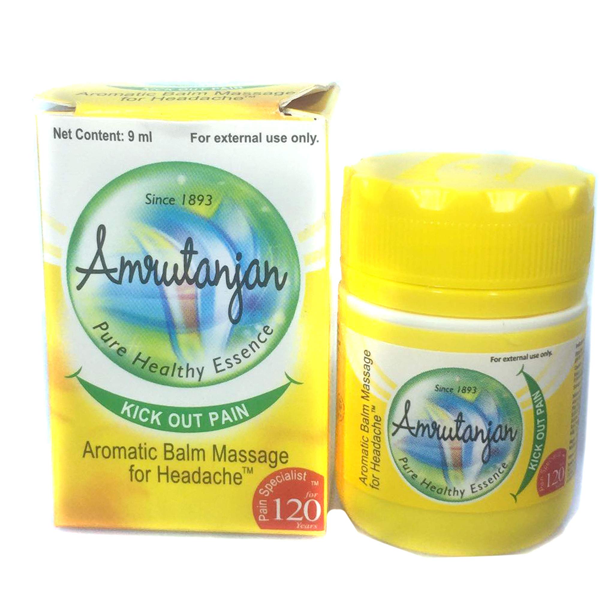 Amrutanajan Aromatic Balm 9 ml Outer