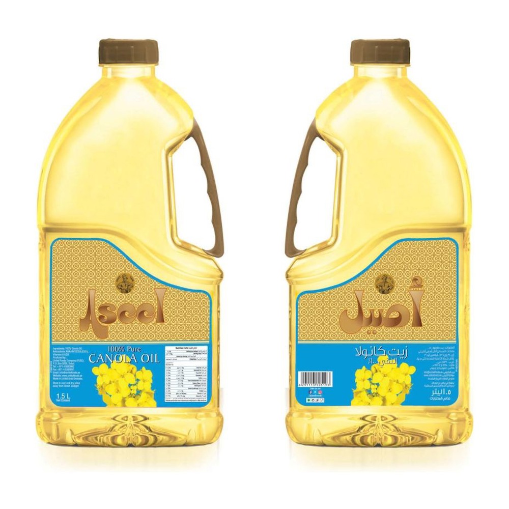 Aseel Canola Oil 1.5L x 2 – 100% Pure Value Pack