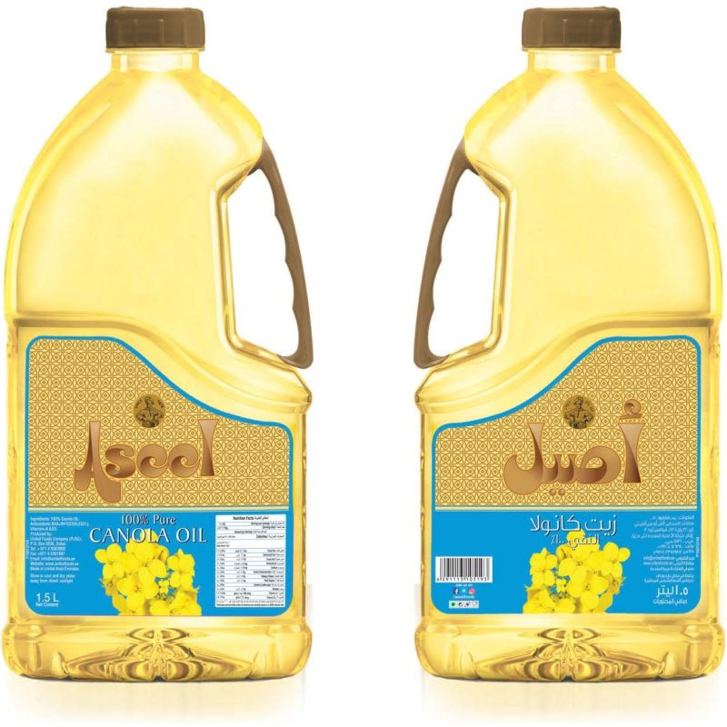 Aseel Canola Oil 1.5L x 2 – 100% Pure Value Pack