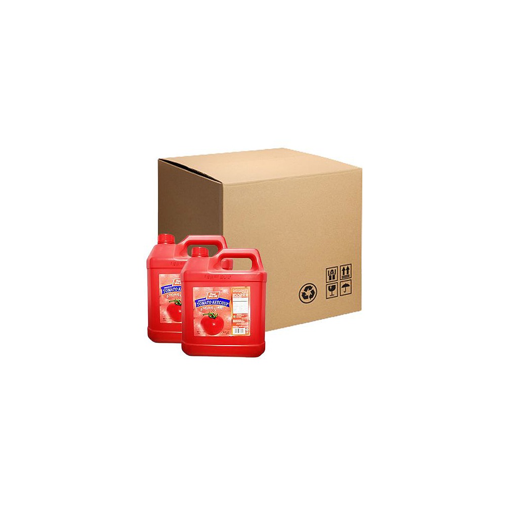 REAL VALUE Tomato Ketchup 5LT Pack of 4