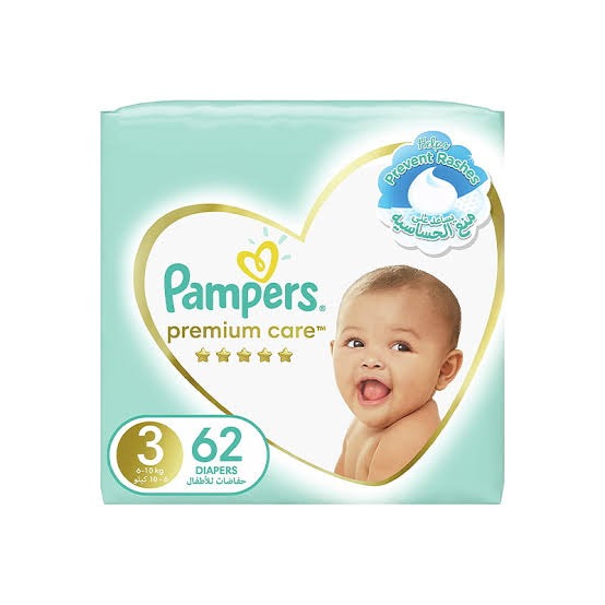 Pampers Premium Care Ultimate Baby Diapers Size 3