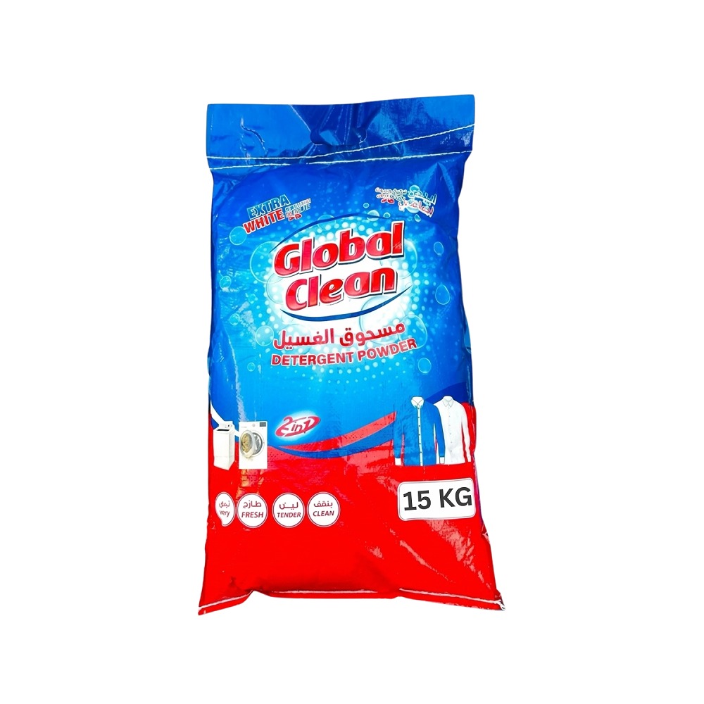 GLOBAL CLEAN DETERGENT POWDER BAG 15KG