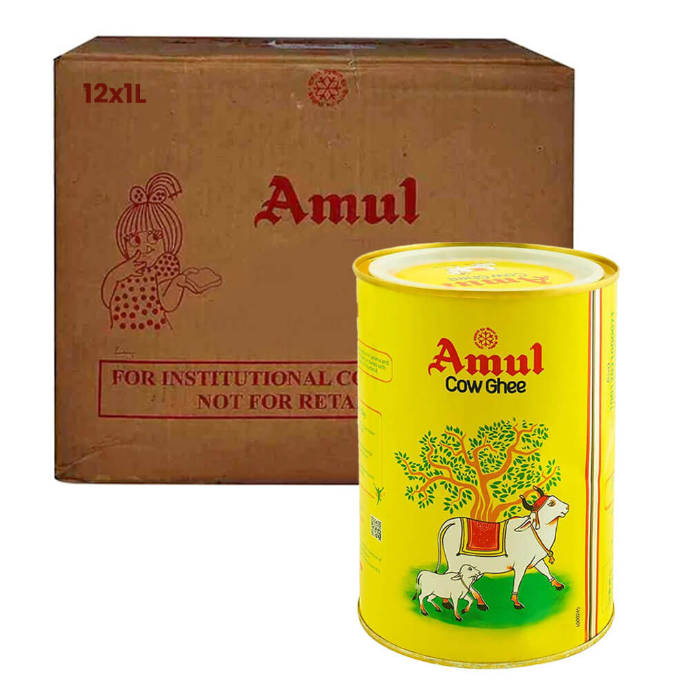 AMUL Pure Cow Ghee 1 LTR 12 CTN