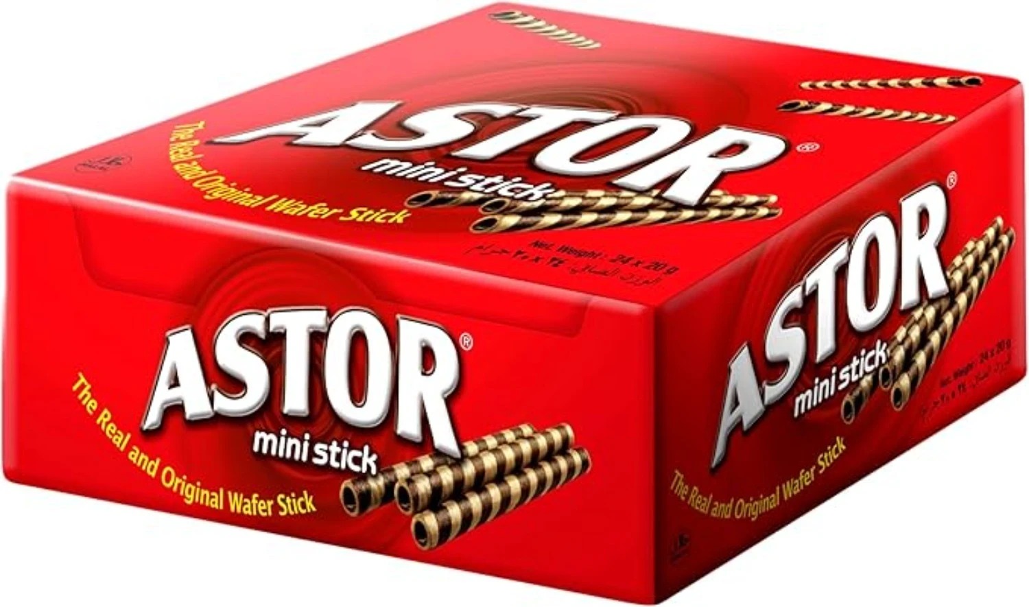 ASTOR Choco Mini Stick Chocolate 480g Outer